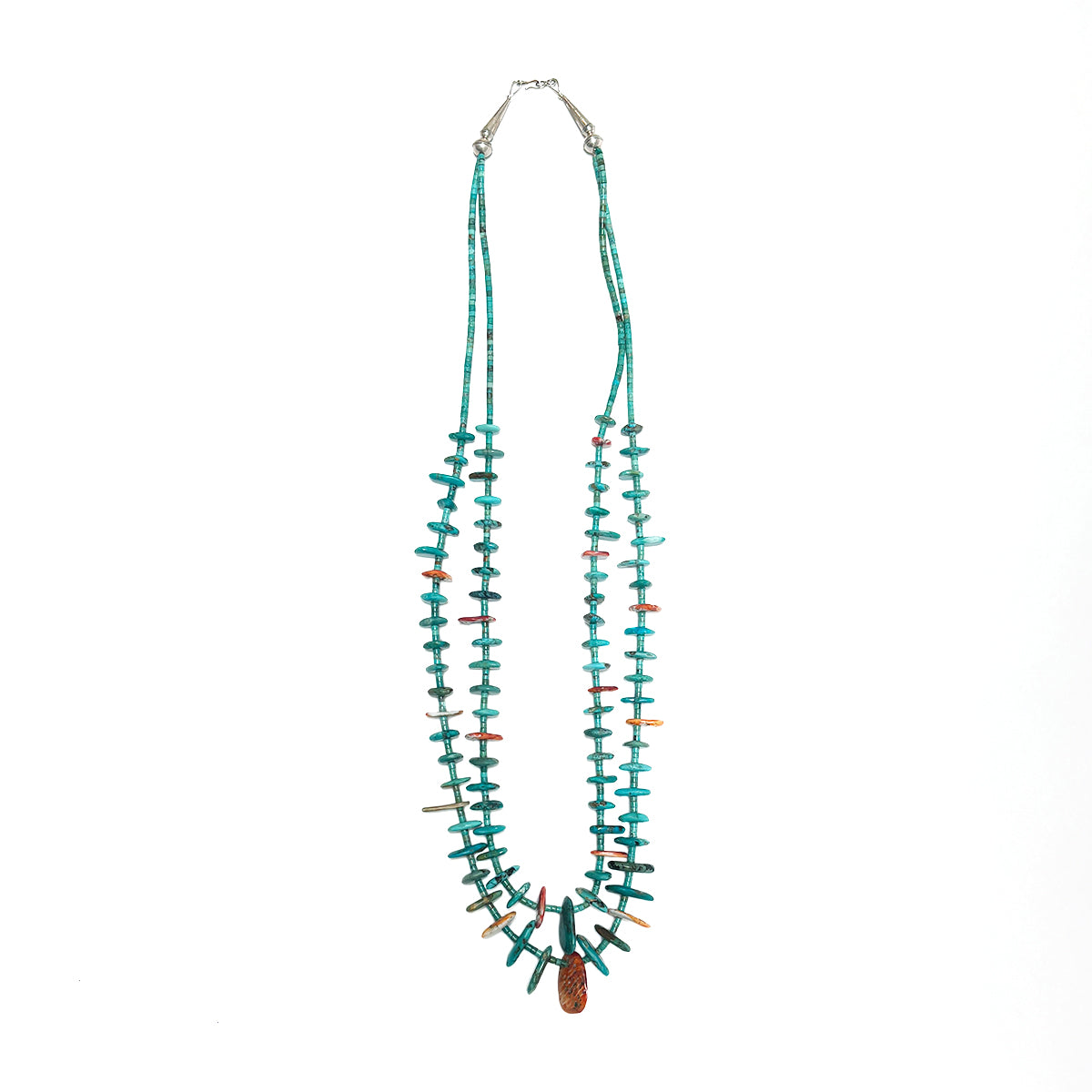 Double Strand Turqoise Necklace