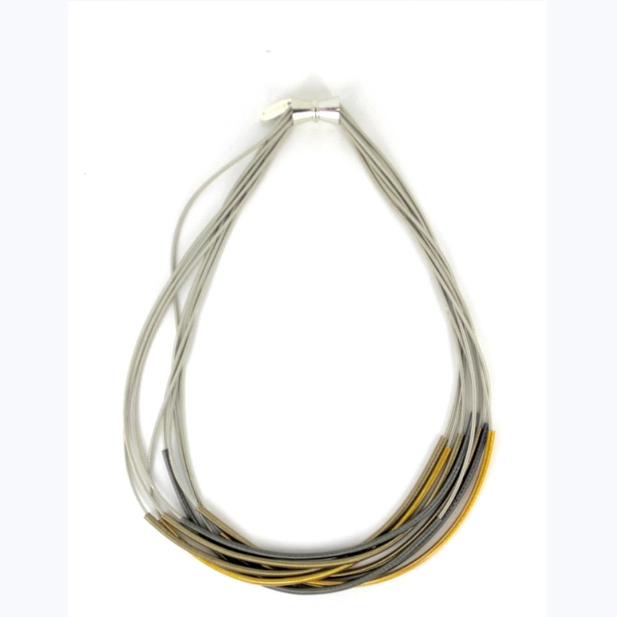 Piano wire necklace deals