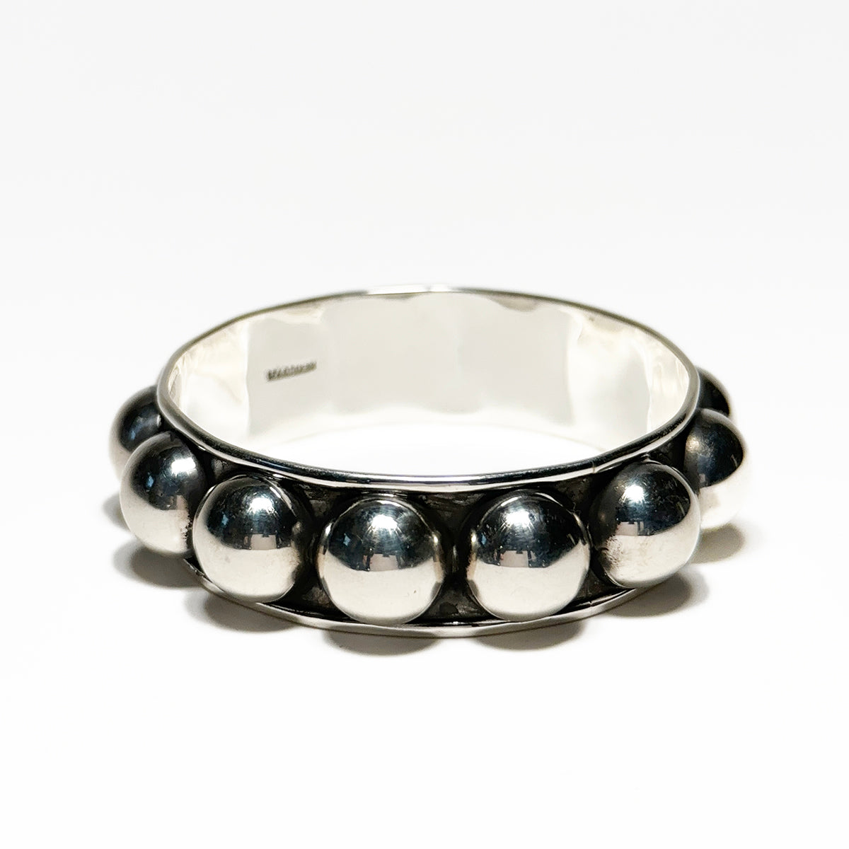 Sterling Silver 16mm Dot Bracelet