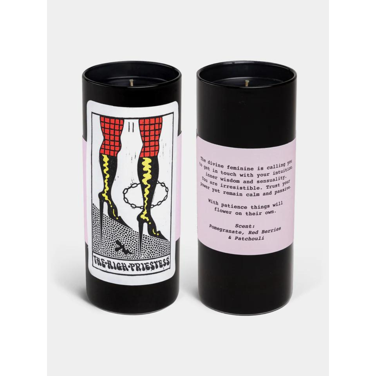 High Priestess Tarot Candle