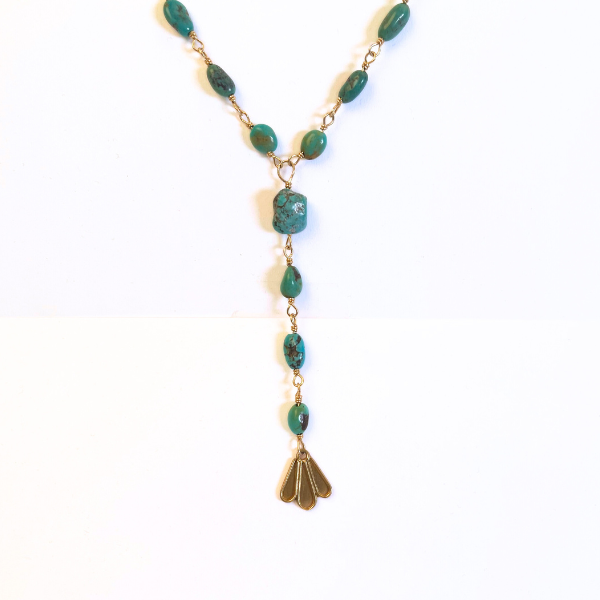 Divine Ray Turquoise Necklace