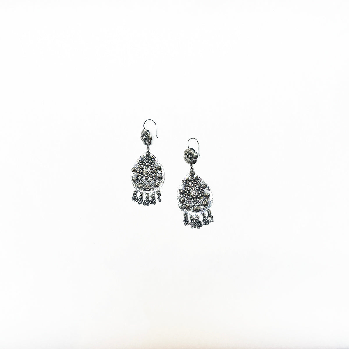 Oaxacan Sterling Silver Earrings