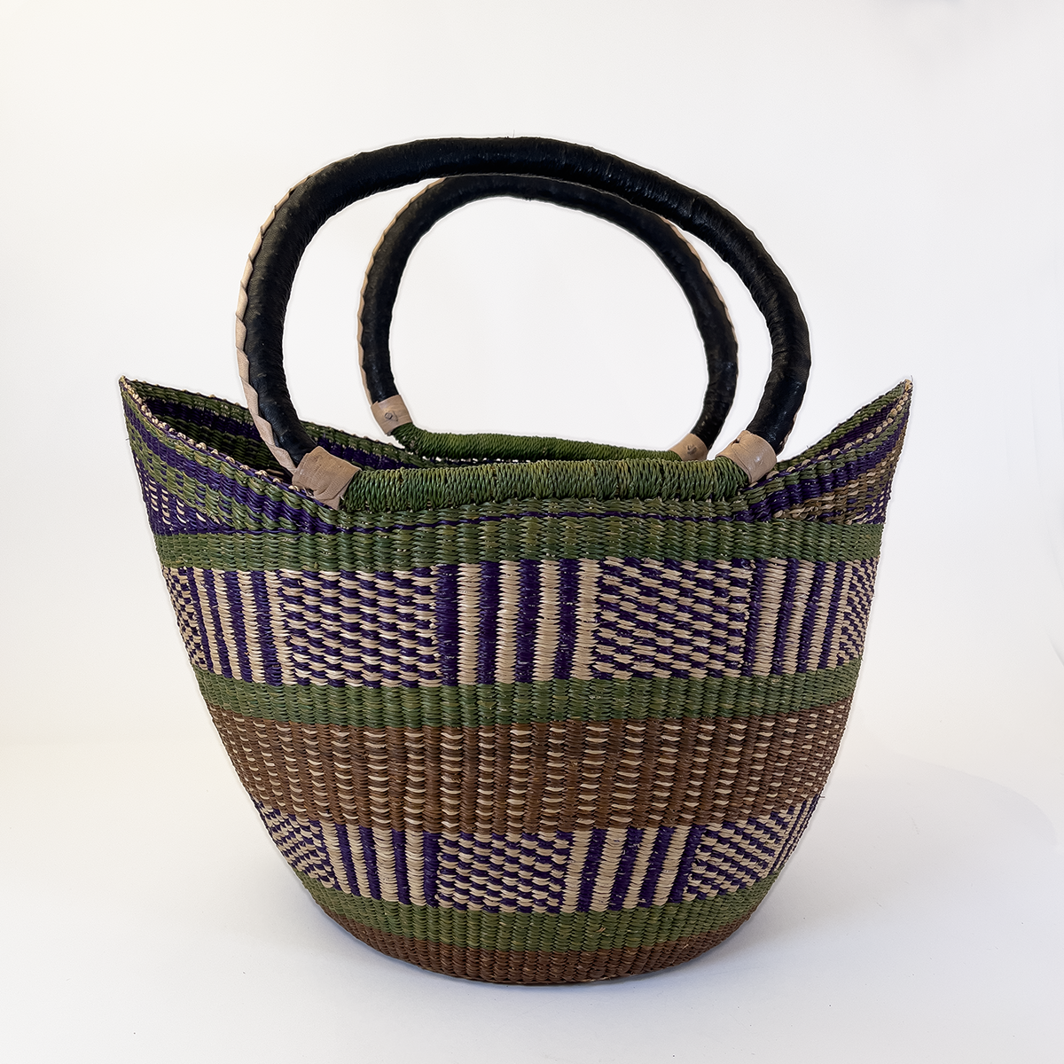 Large Bolga Shopper Basket
