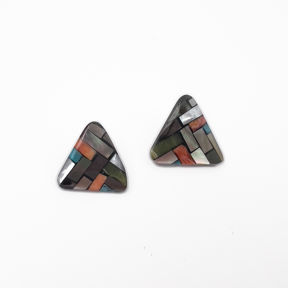 Janalee Reano Mosaic Inlay Earrings