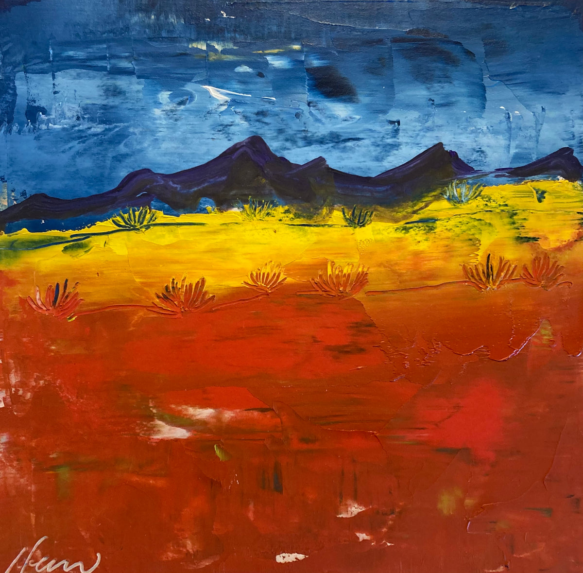 Isabel Ferreira-De Puy Original Miniature Oil Painting