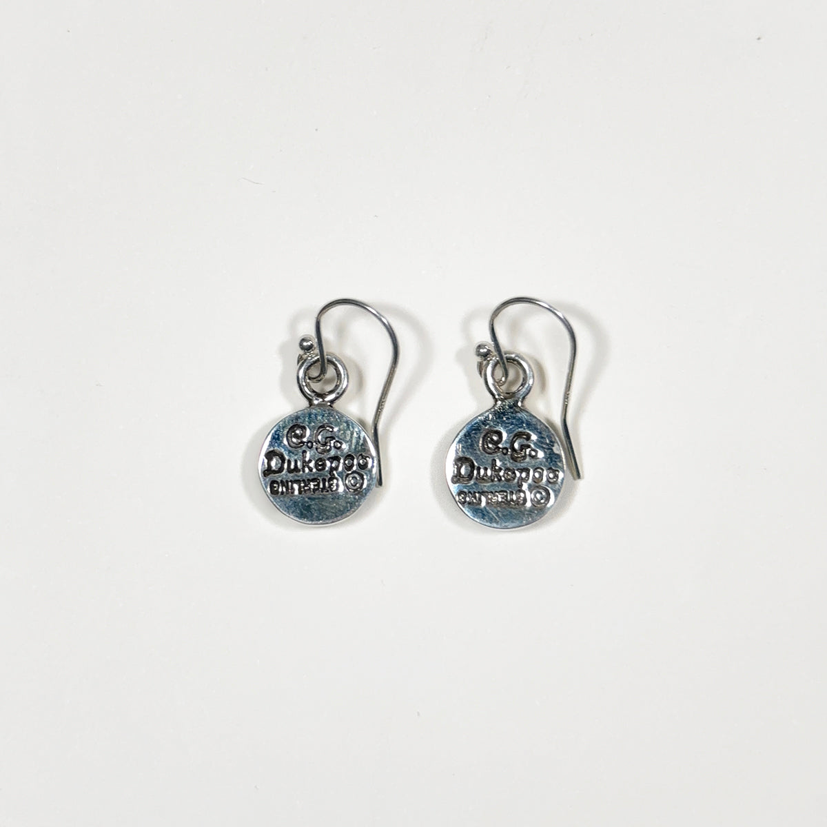 Causandra Dukepoo Kingman Turqoise French Wire Earrings