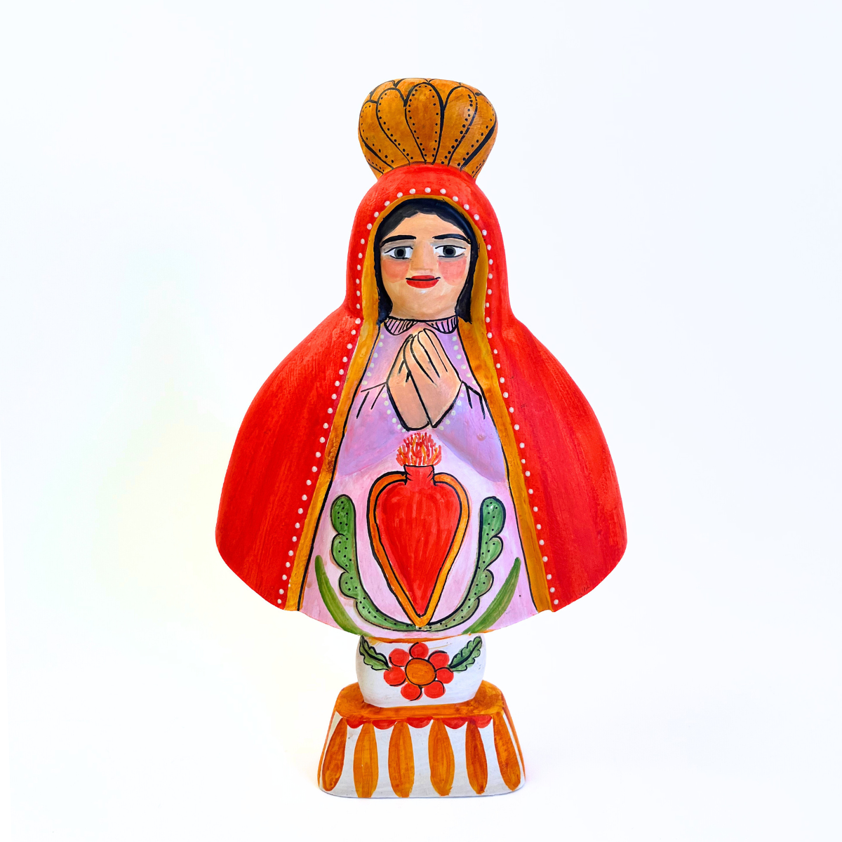 Marie Romero Cash Madonna Sculpture