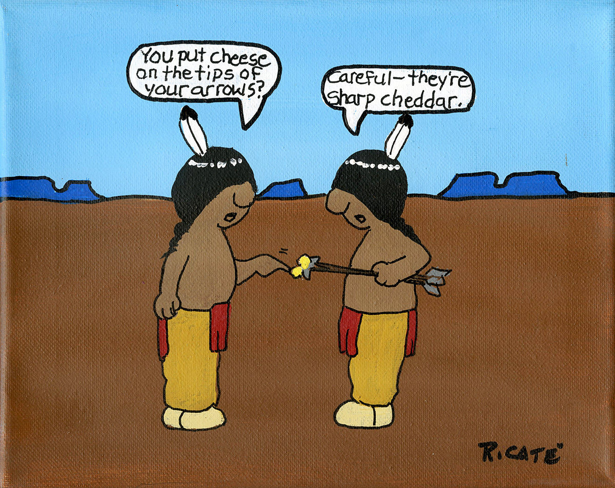 Ricardo Caté Cartoon Painting