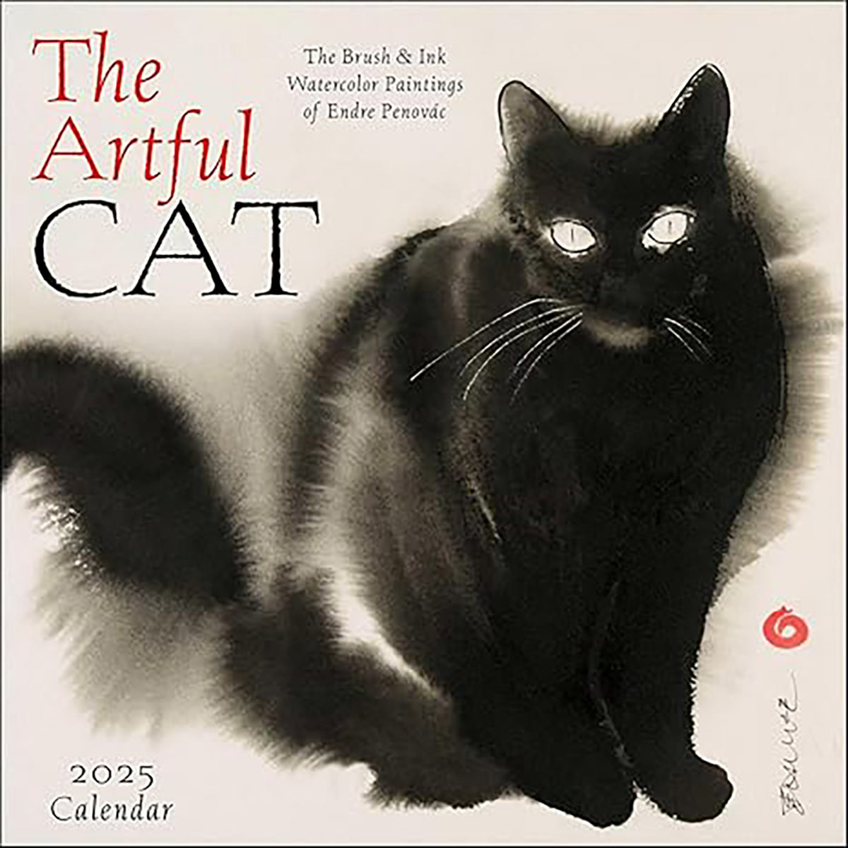 The Artful Cat 2025 Wall Calendar