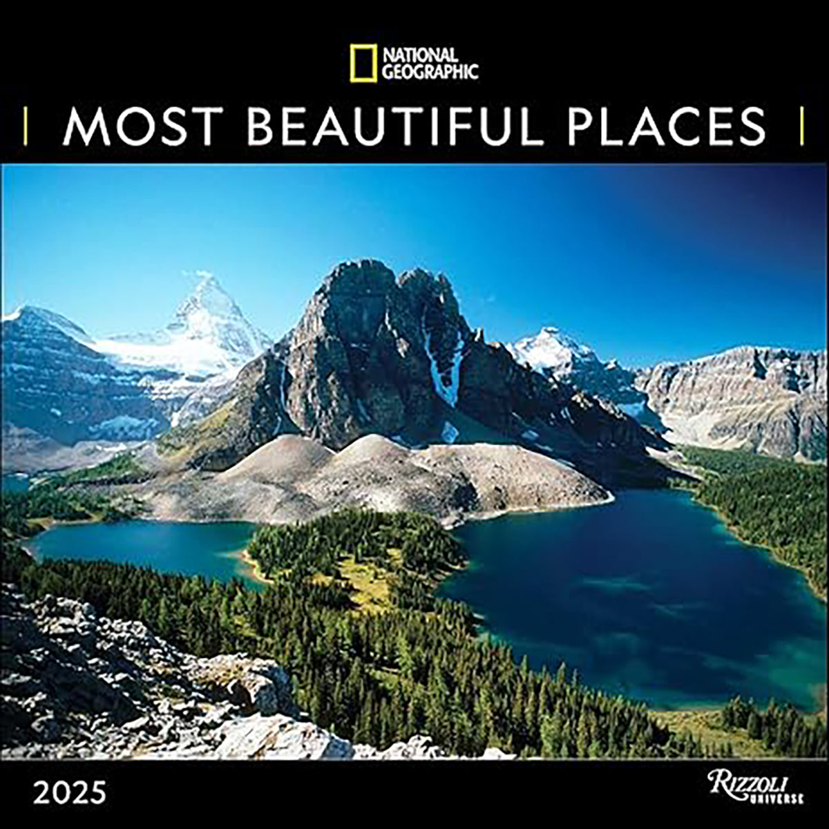 National Geographic: Most Beautiful Places 2025 Calendar