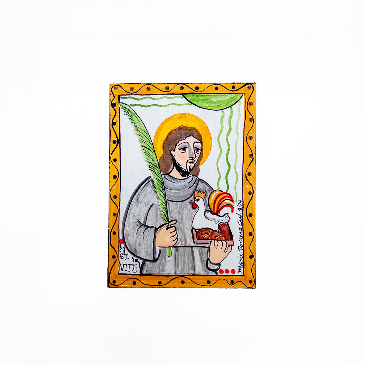 Marie Romero Cash 5x7 Retablo