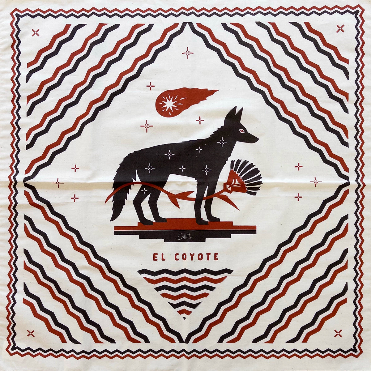 Collette El Coyote Bandana
