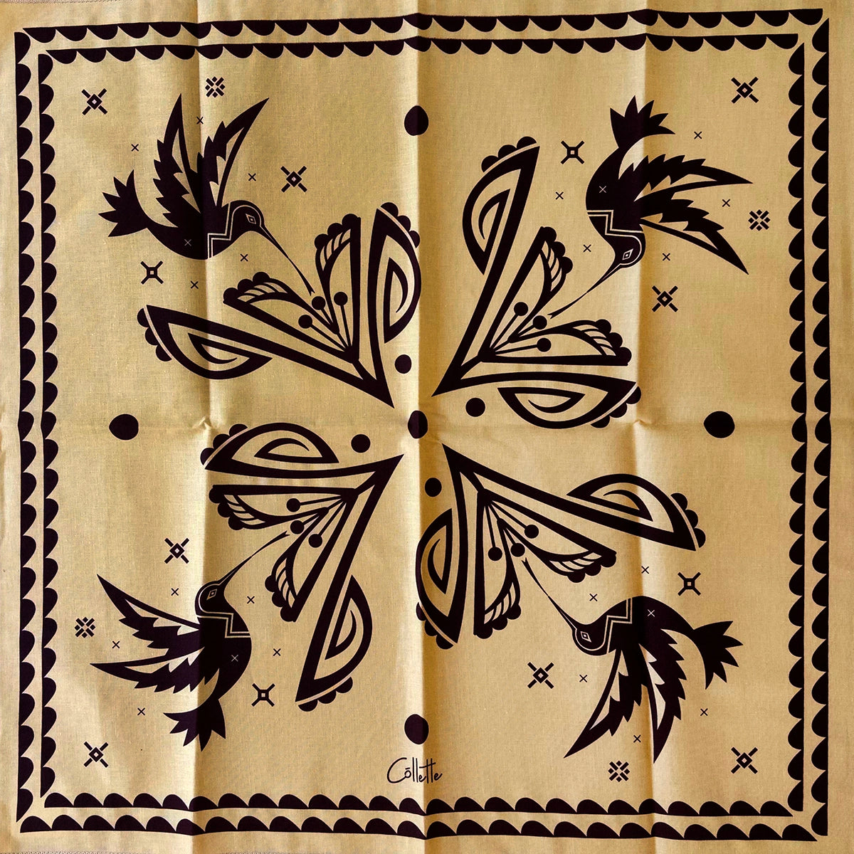 Collette Hummingbird Bandana