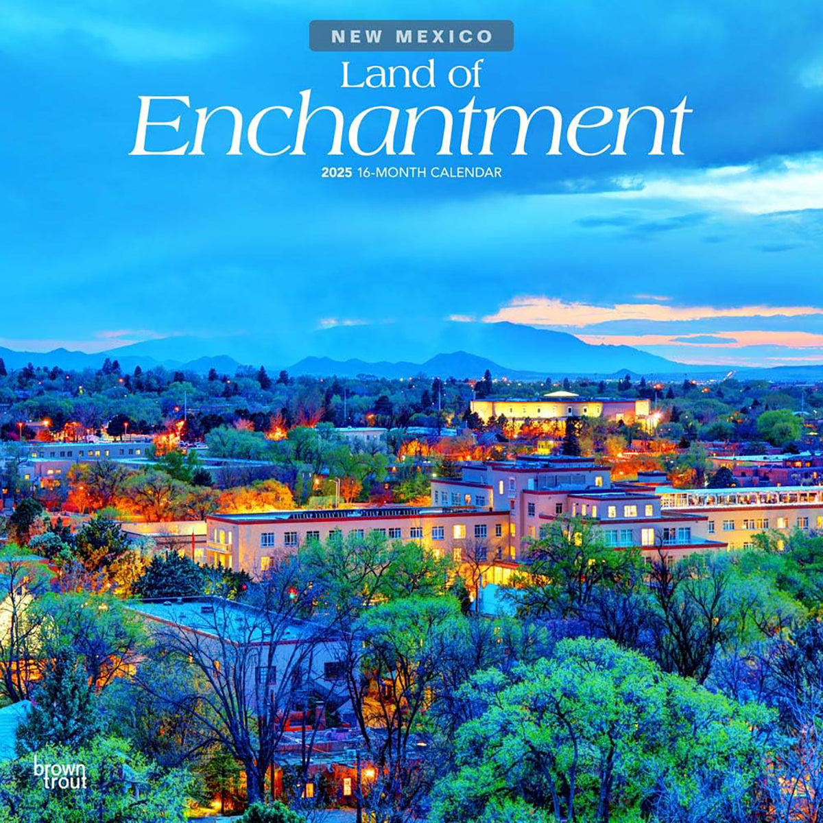 2025 Land of Enchantment New Mexico Calendar