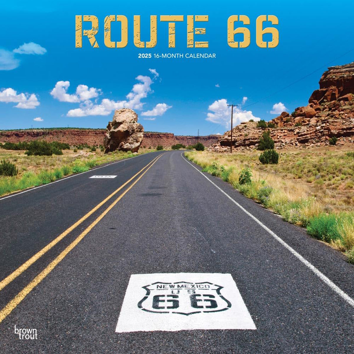 2025 Route 66 Calendar