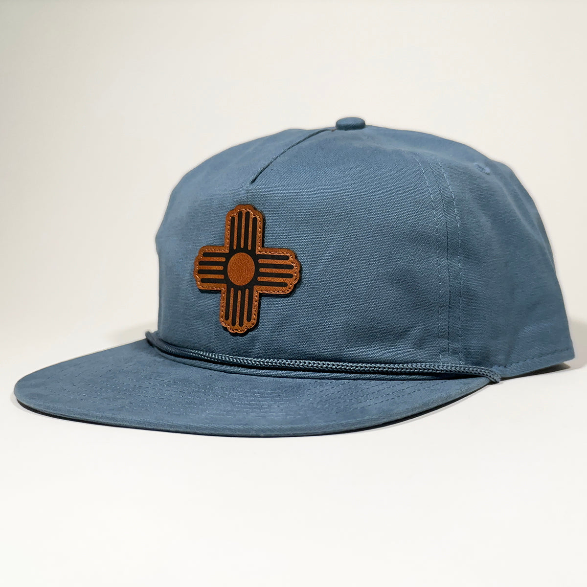 Zia Leather Patch Hat