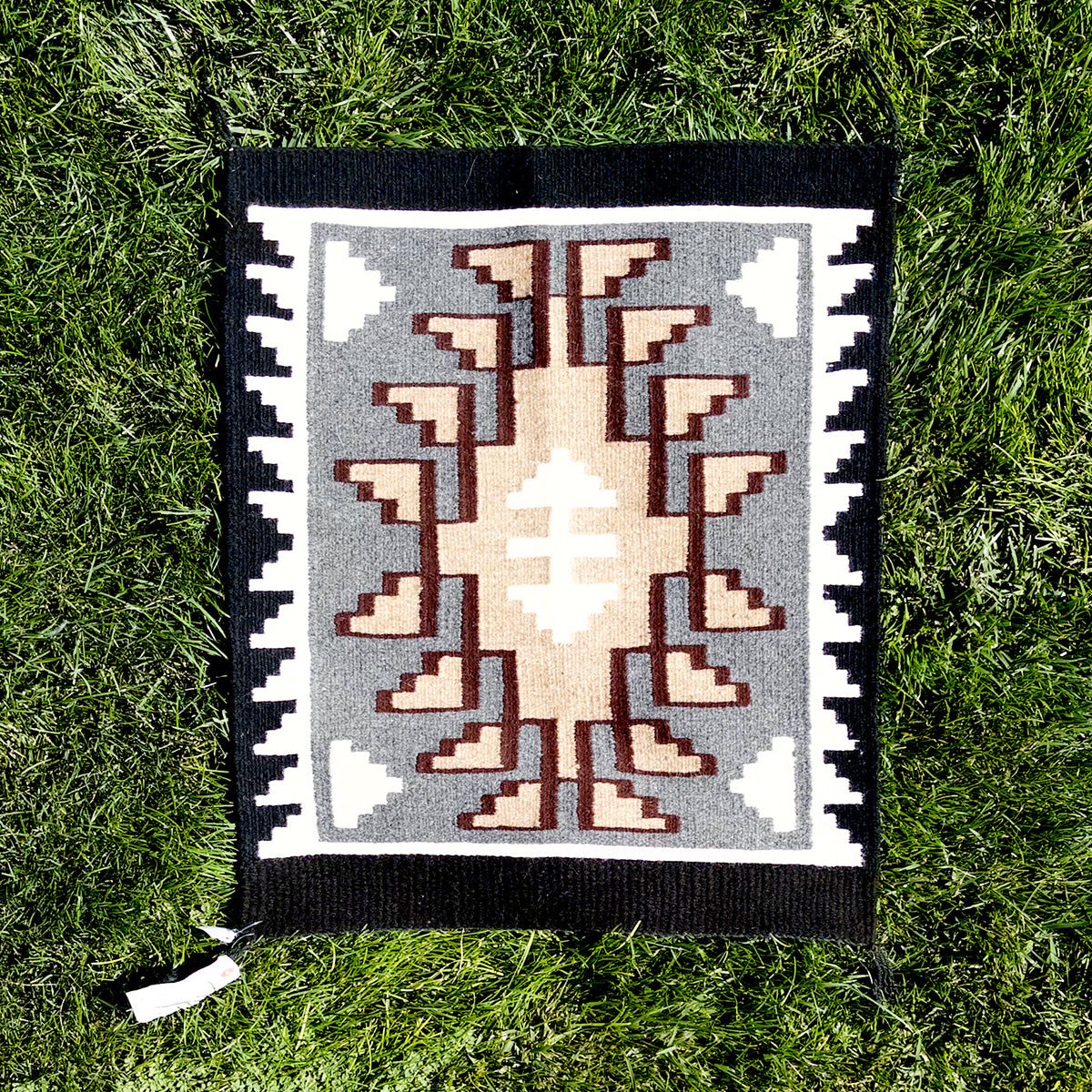 Nellie Silversmith Two Grey Hills Rug