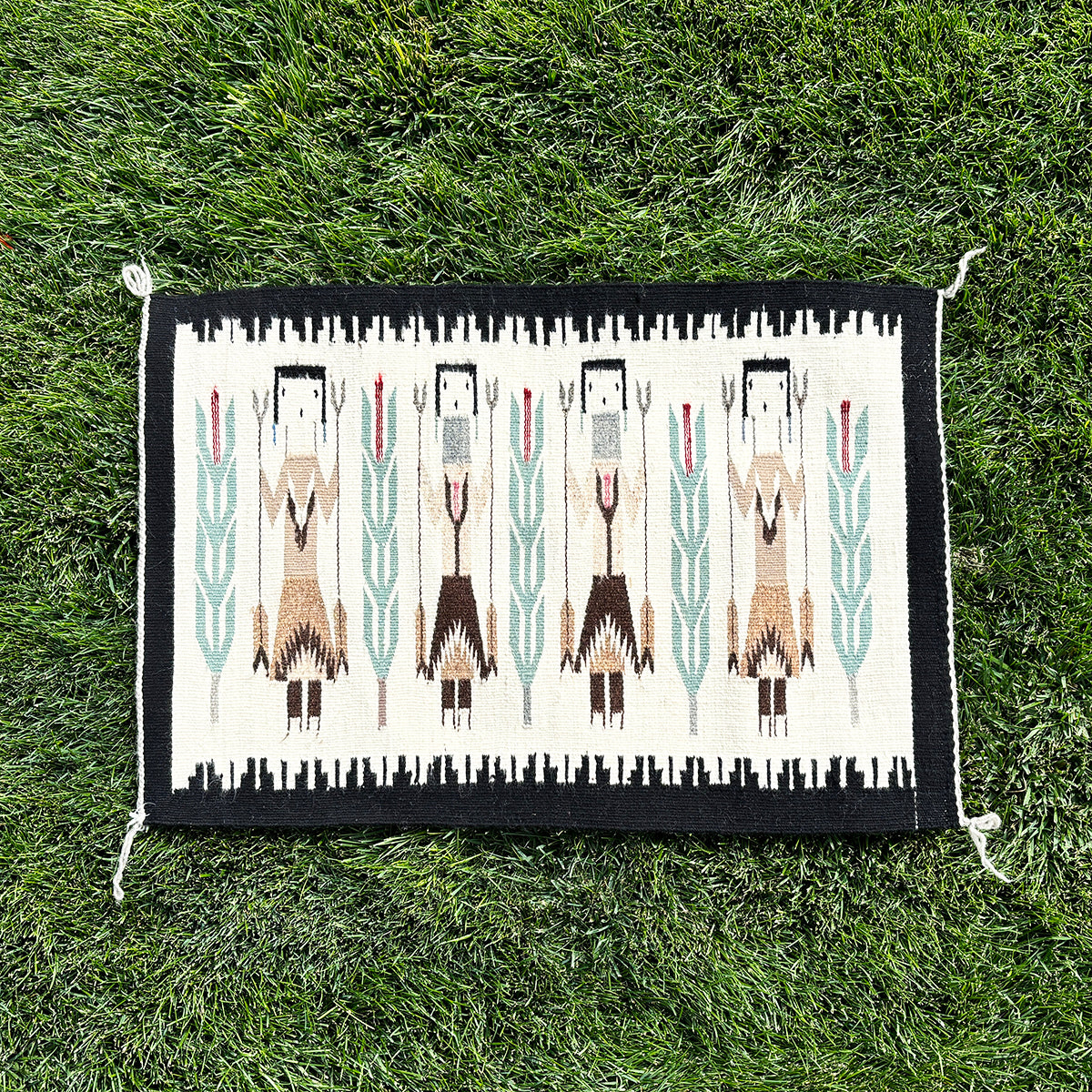 Vintage Irene Etcitty Yei Rug - Museum of New Mexico Foundation Shops
