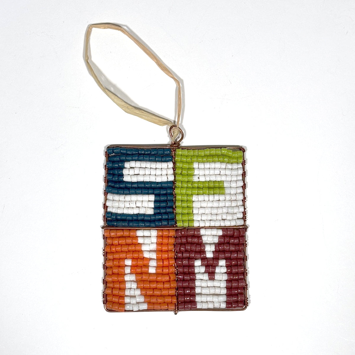 SFNM Beaded Ornament