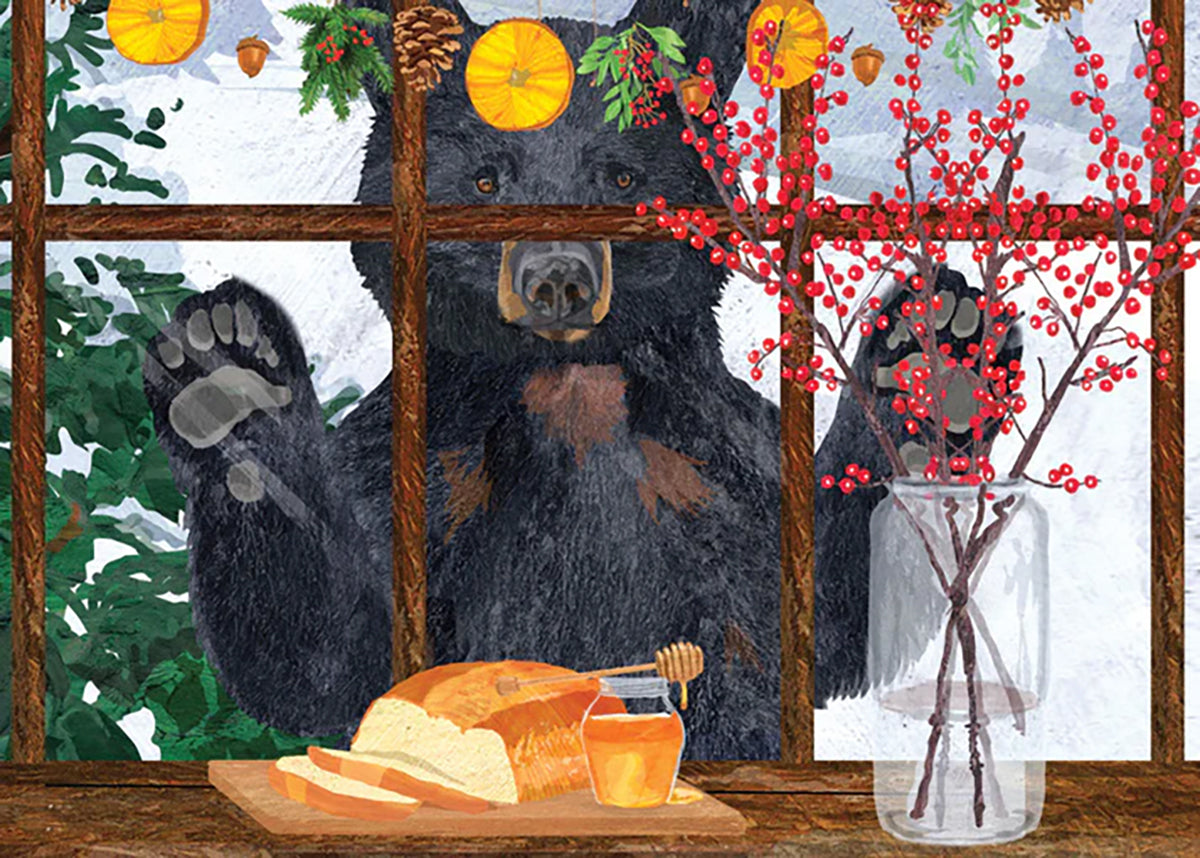 Hearth Bear Boxed Holiday Cards