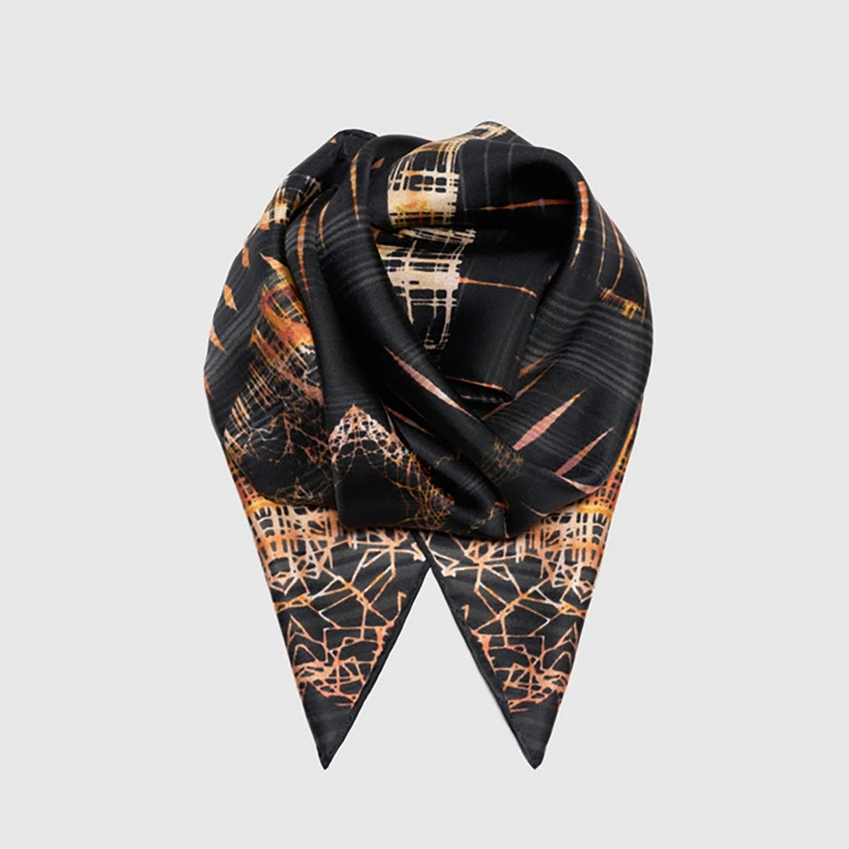 Eiffel Flame Silk Twill Scarf