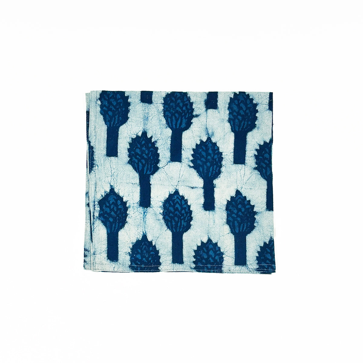 Magnolia Cotton Block Print Napkin