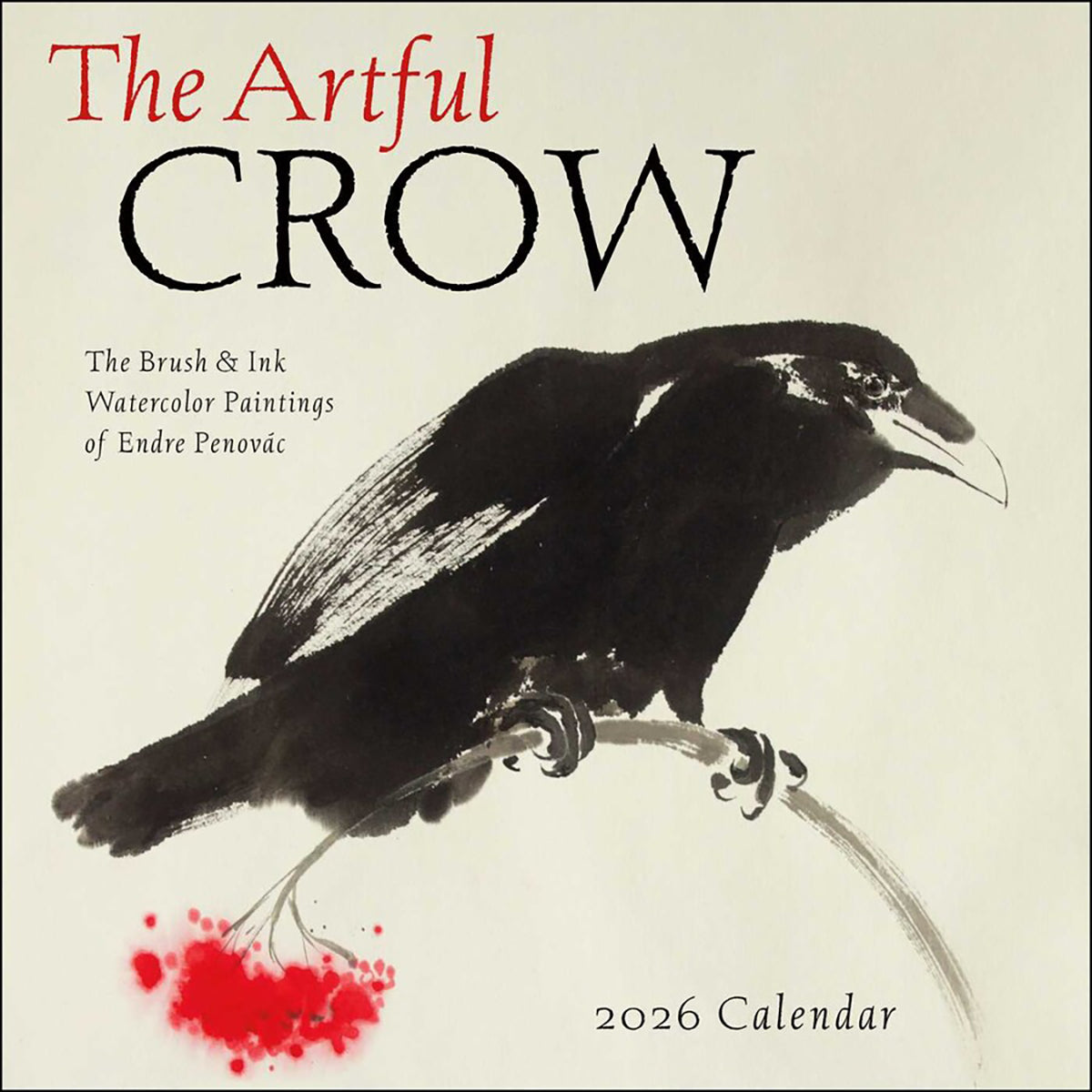2026 The Artful Crow Wall Calendar