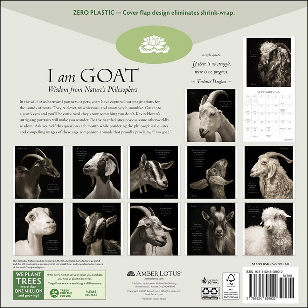 2026 I am Goat Calendar