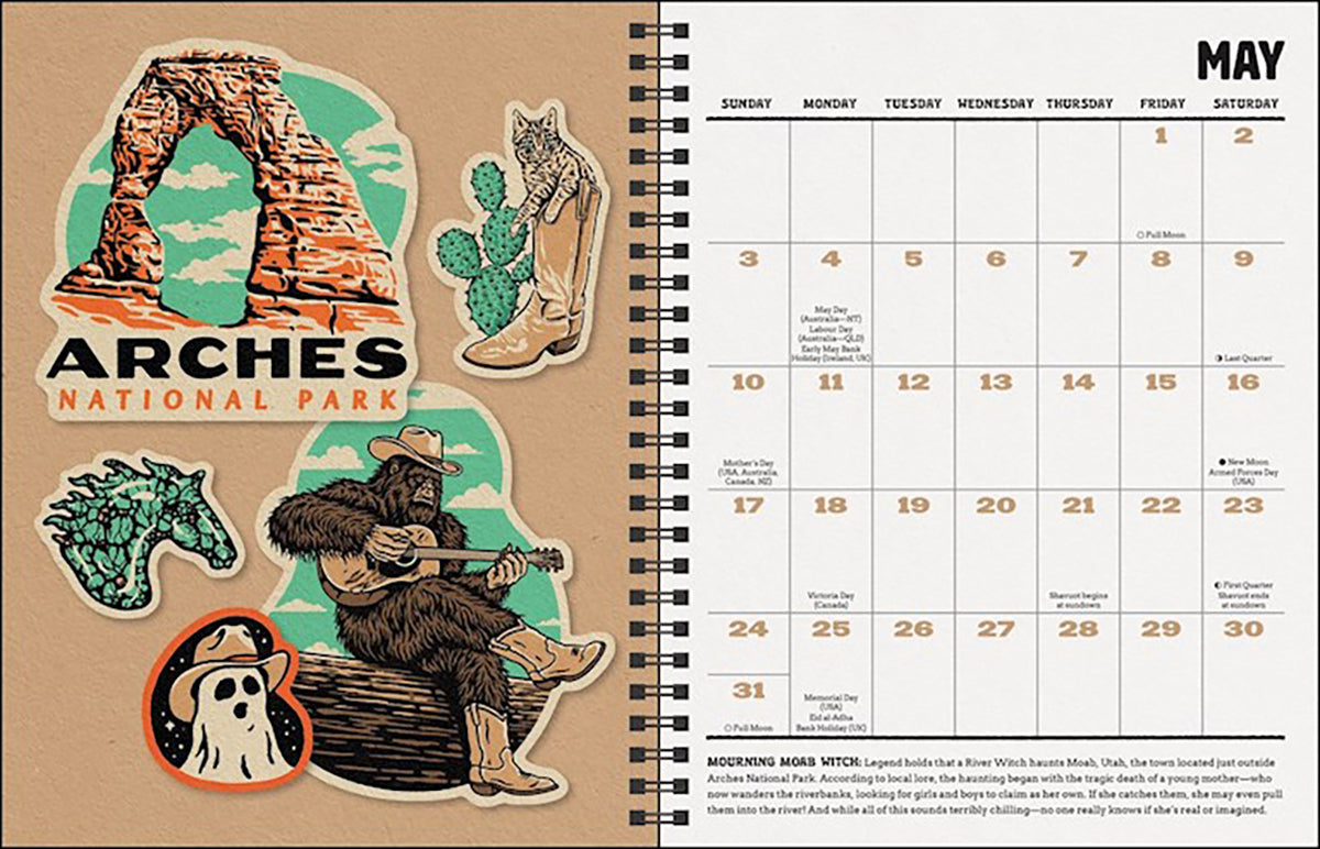 Paranormal Parks 2026 Planner