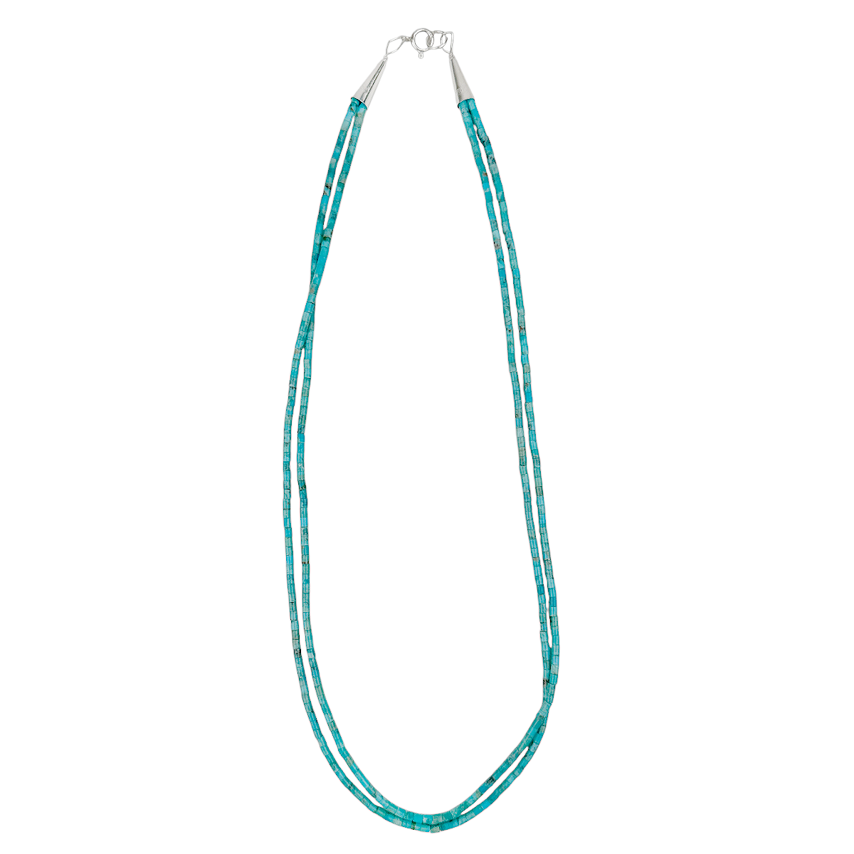 Ramona Calabaza Two Strand Turquoise Necklace