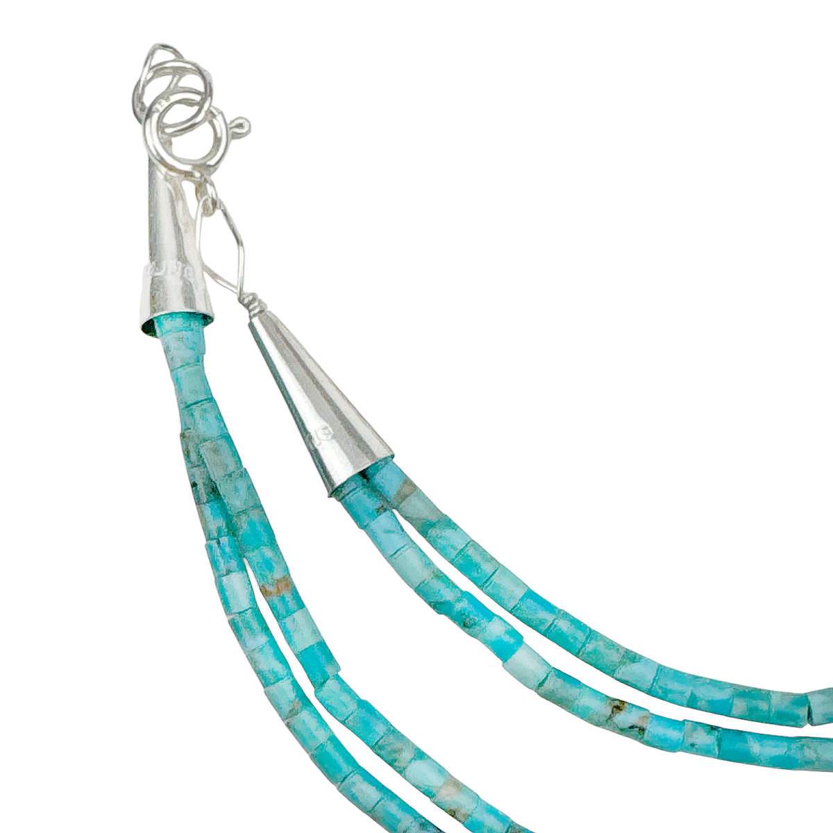 Ramona Calabaza Two Strand Turquoise Necklace