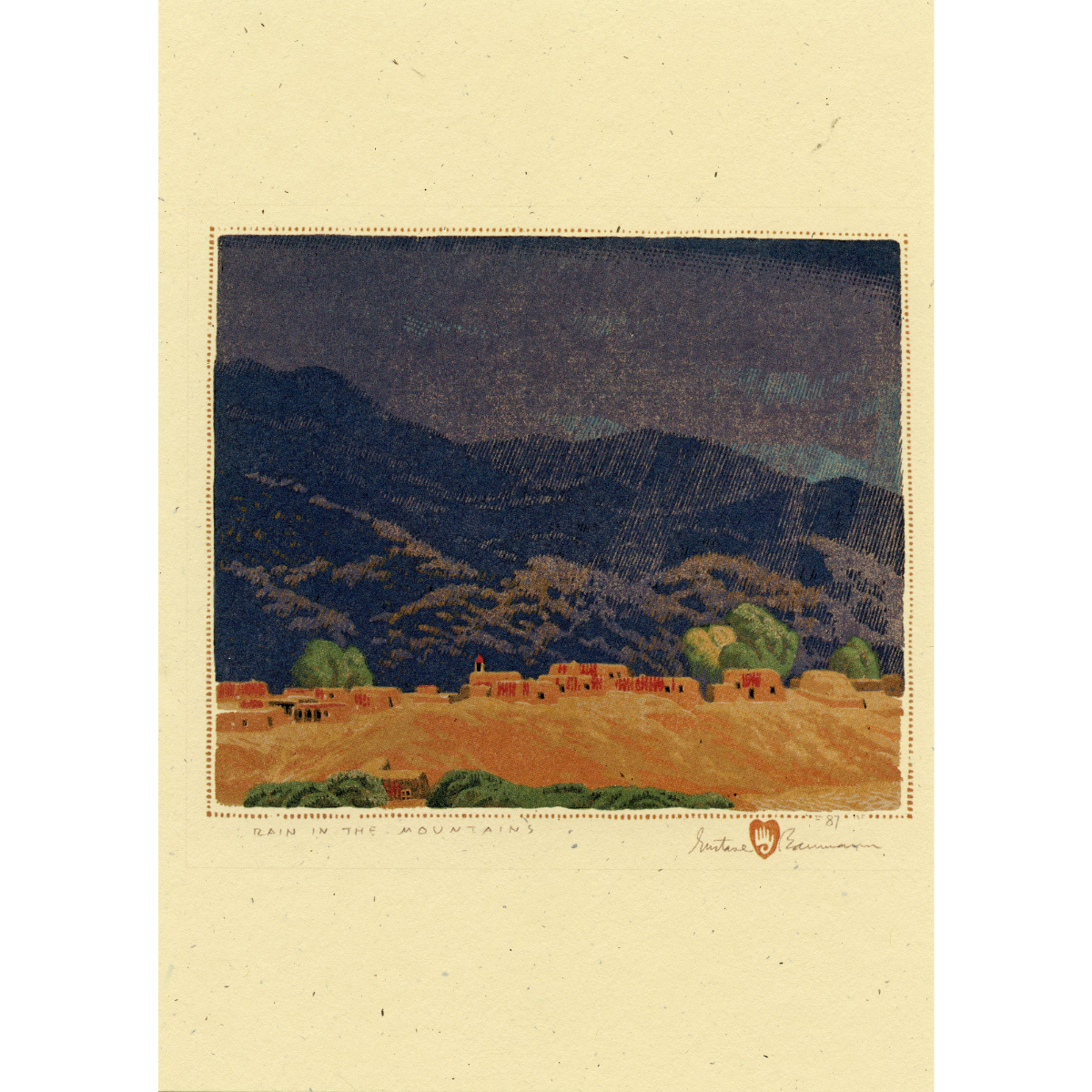 Gustave Baumann Landscapes I Card Set