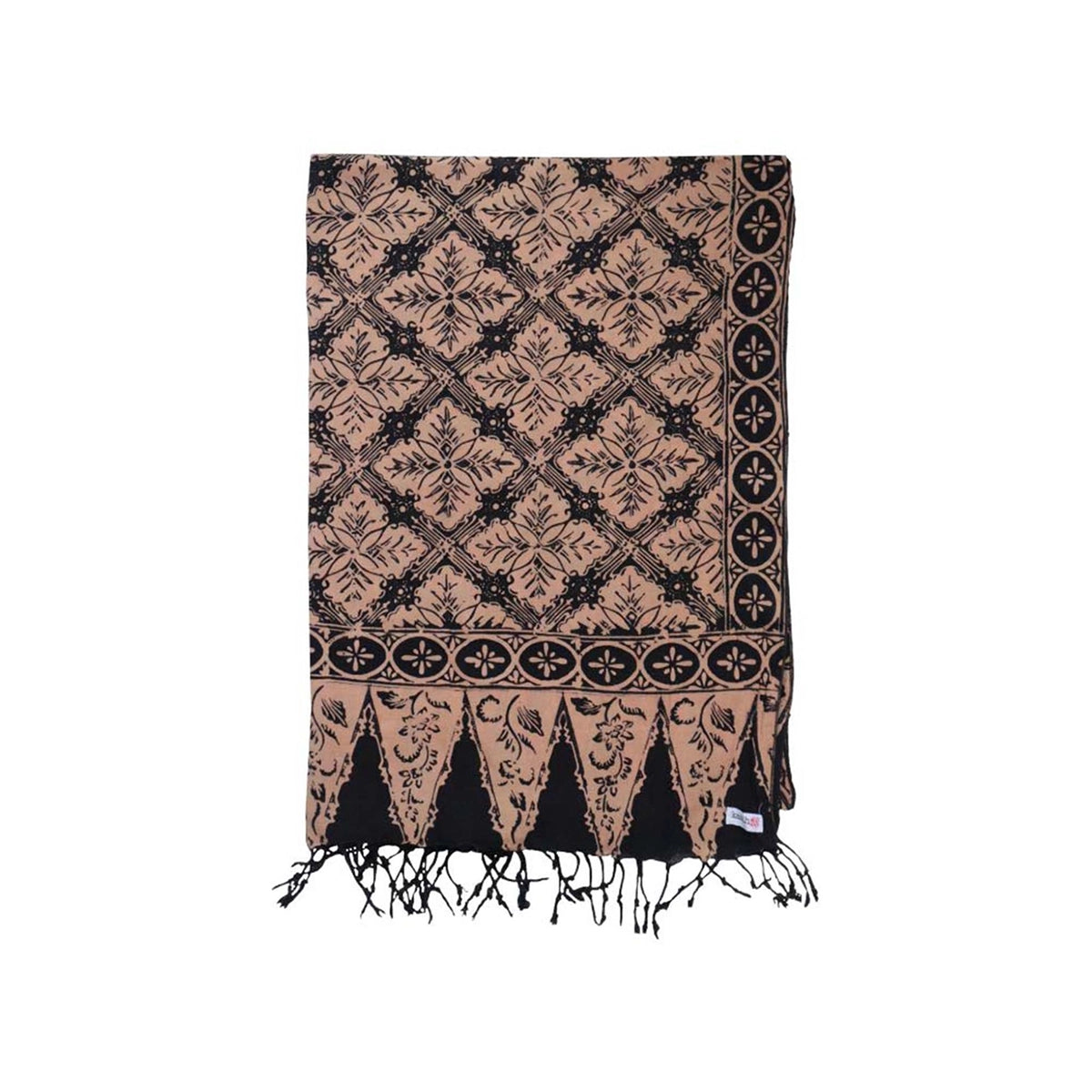 Brown Harvest Batik Scarf
