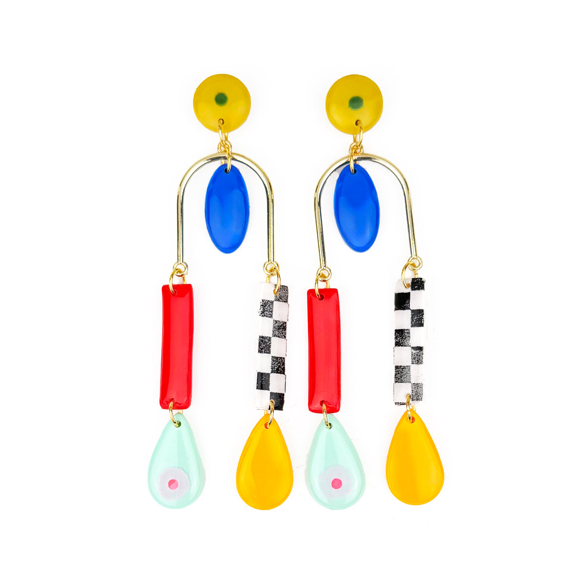 Golden Long Legs Earrings