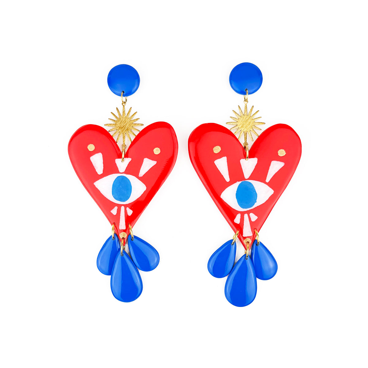 Heart of Eyez Earrings