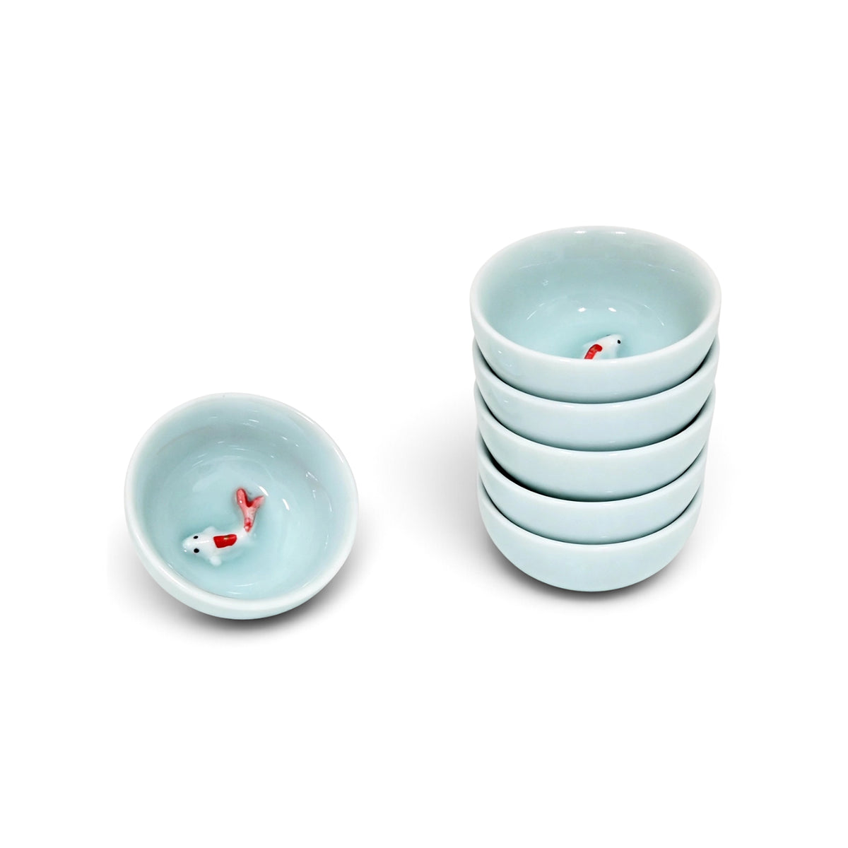 Koi Fish Tea Cup