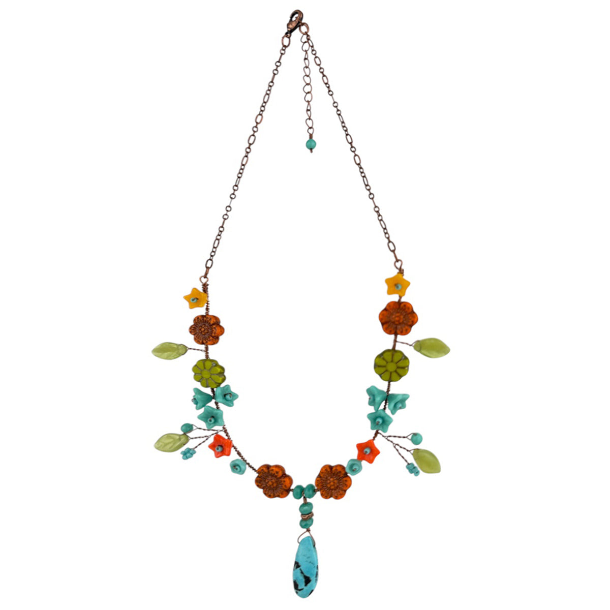 Claudia Chavez Flower Garden Necklace
