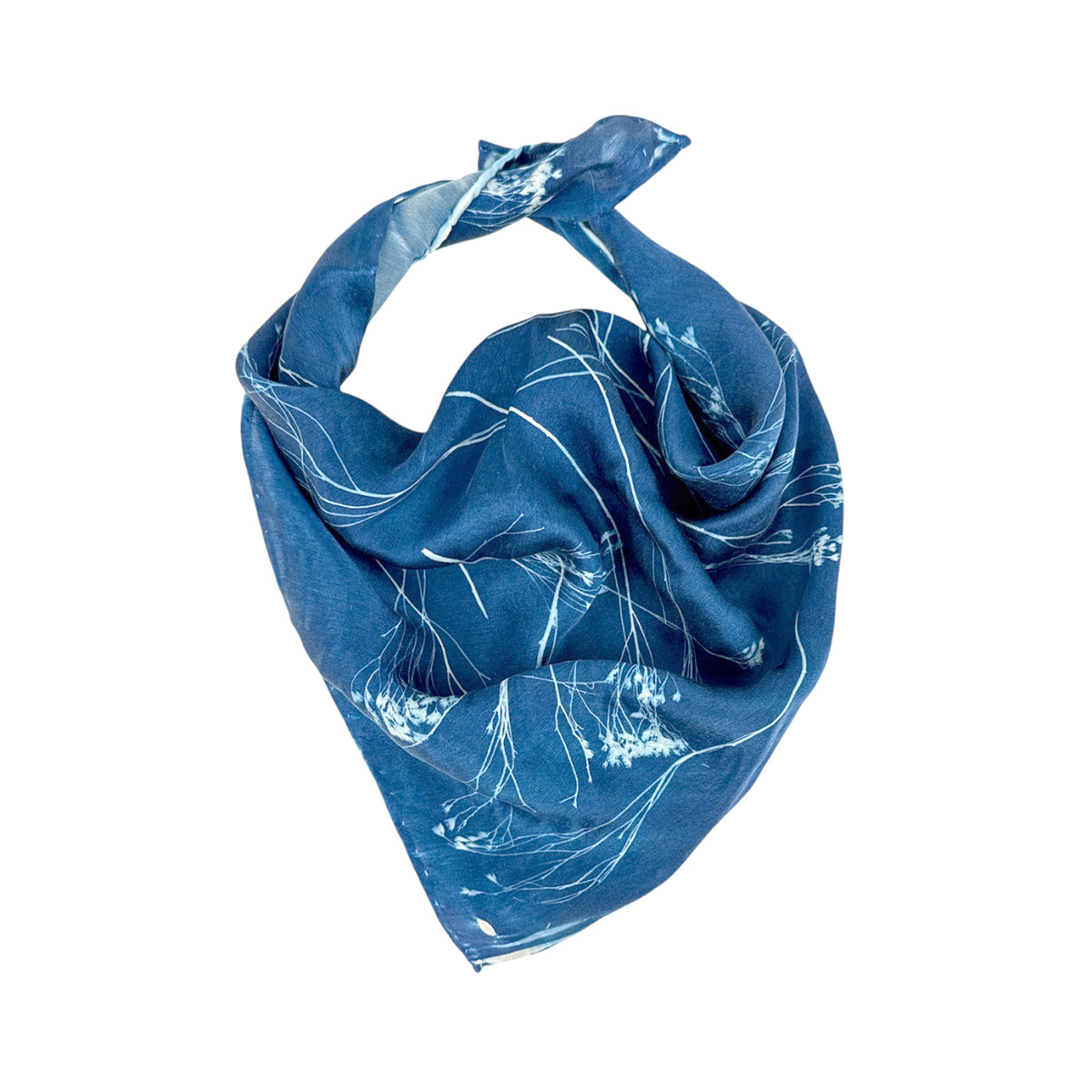 Kassanda Marshall Cyanotype Neckerchief