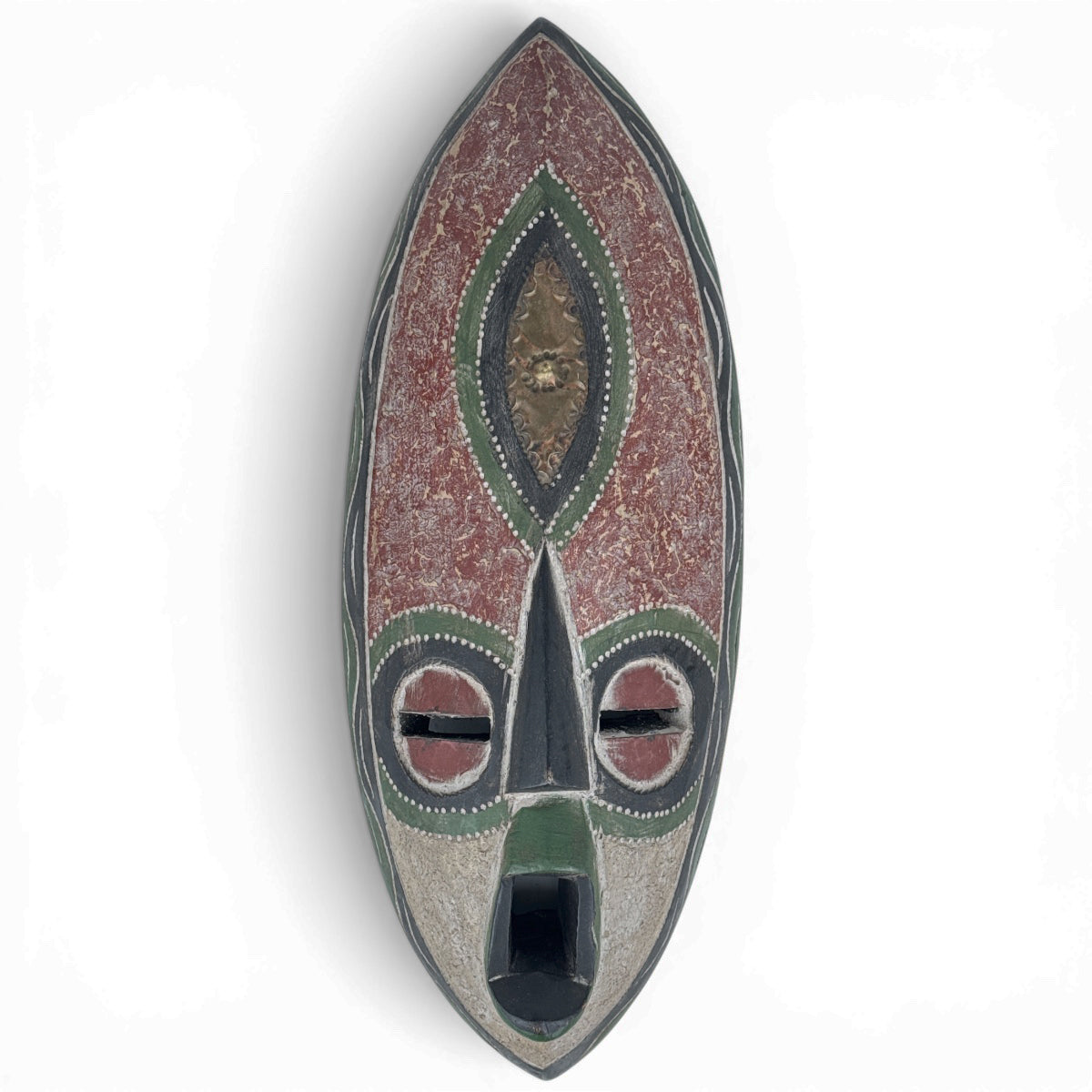 Spiritual Harvest Yoruba African Wood Mask
