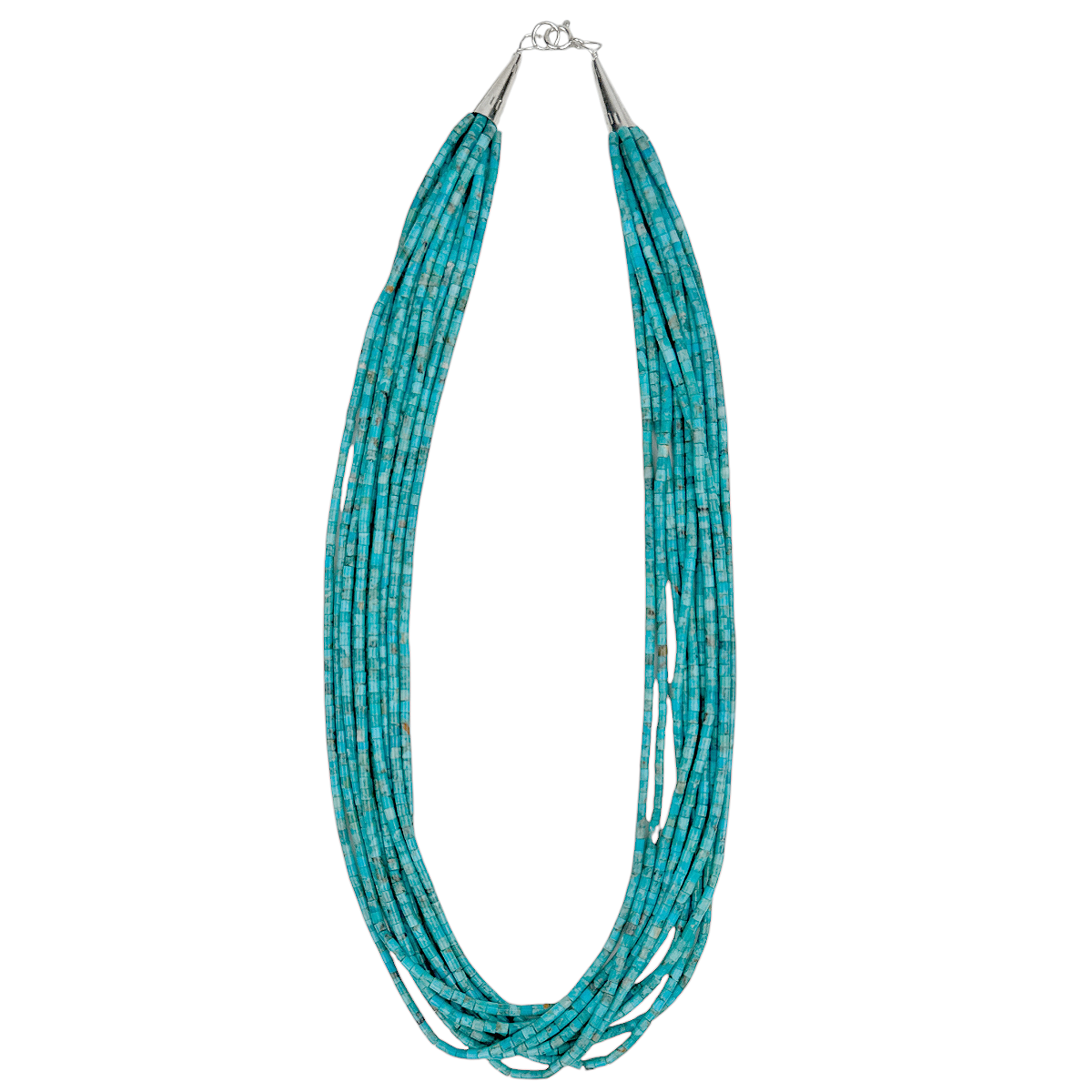 Ramona Calabaza Ten Strand Turquoise Necklace