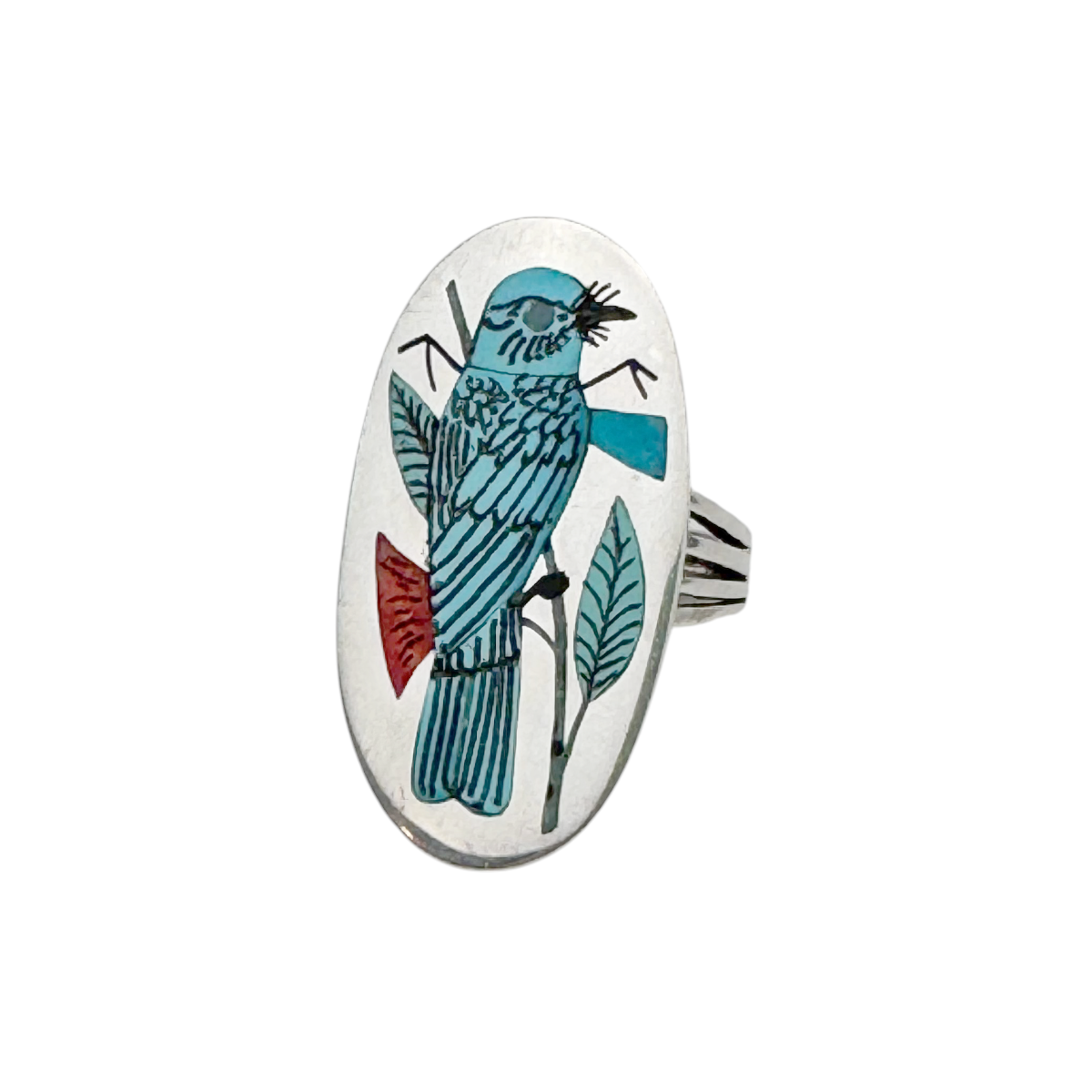 Bird Turquoise Ring