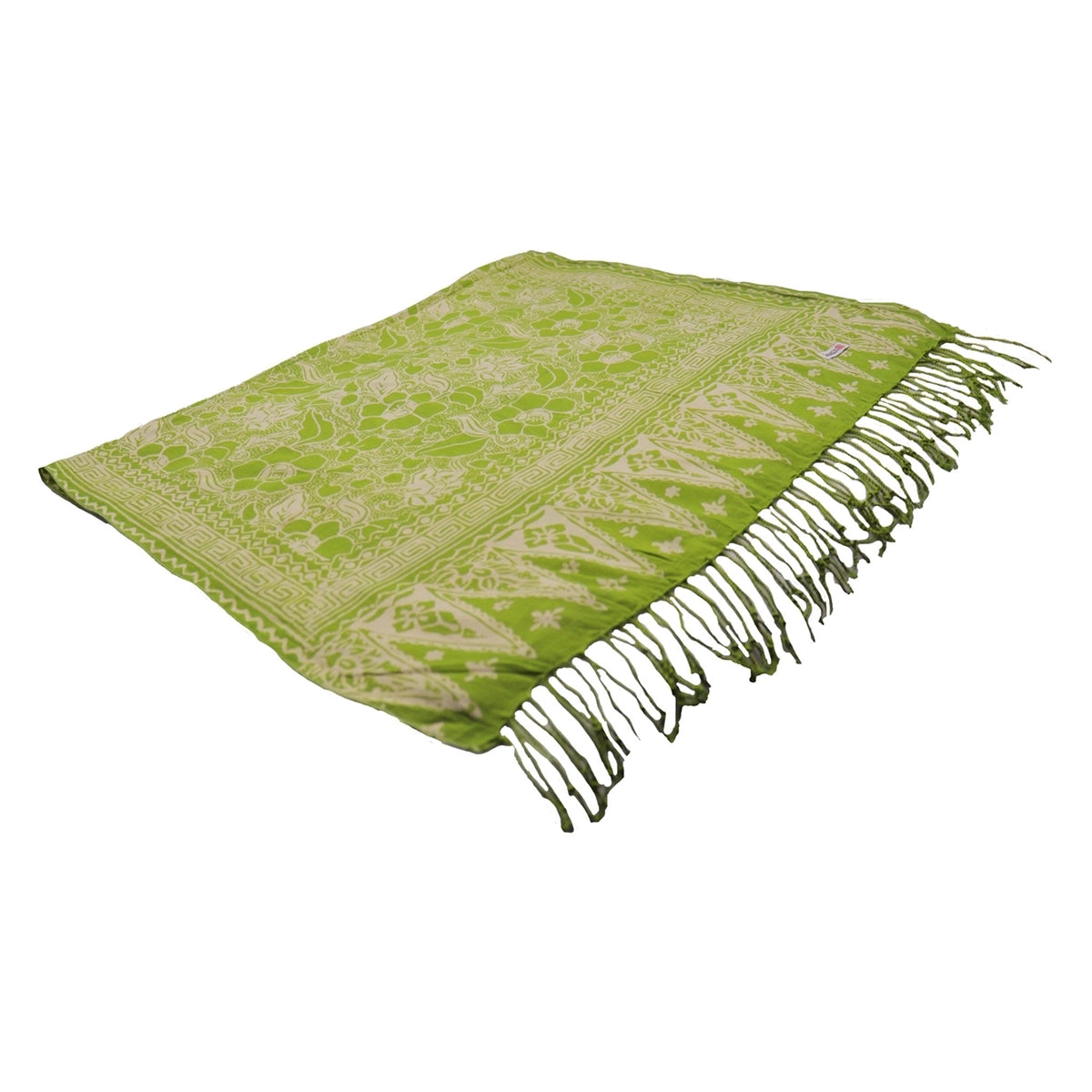 Spotted Flowers Batik Scarf