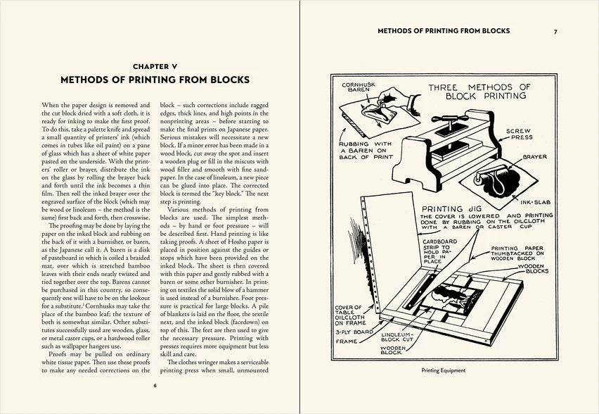 Block Prints: How To Make Them, by William S. Rice