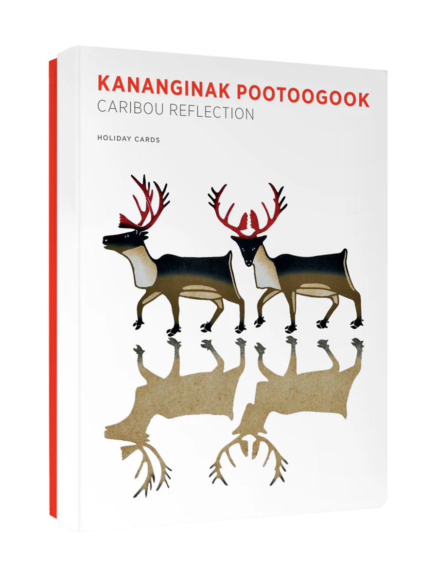 Kananginak Pootoogook: Caribou Reflection Boxed Holiday Cards