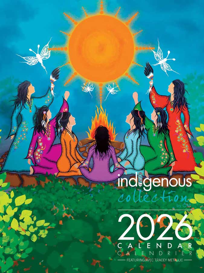 2026 Tracey Metallic Calendar