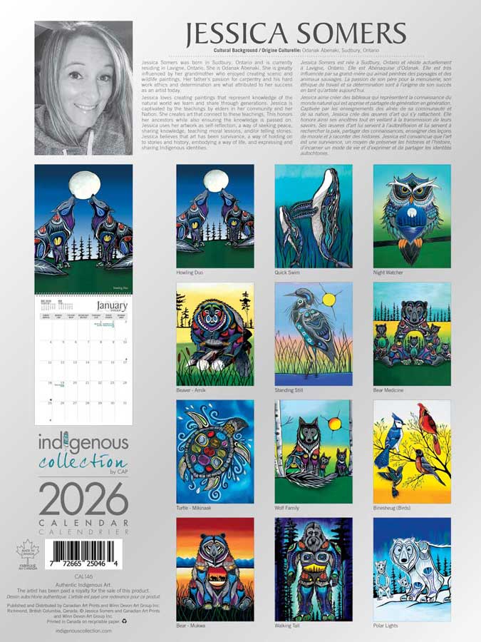 2026 Jessica Somers Calendar