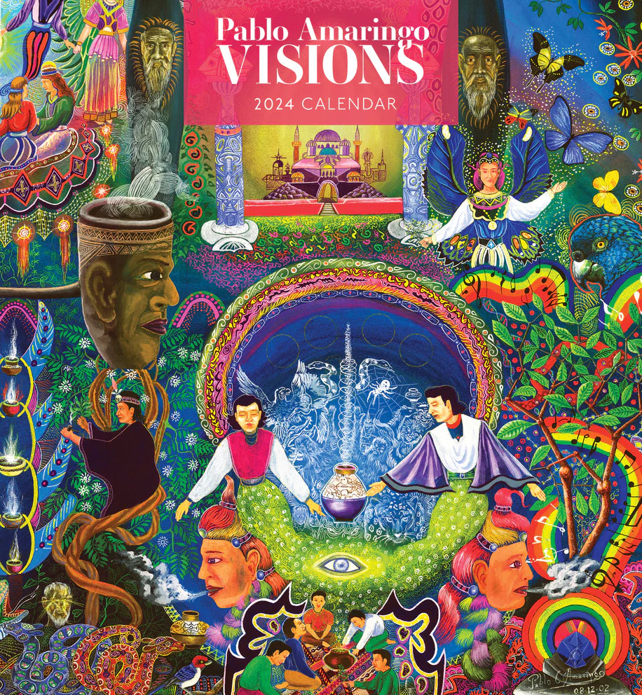 Pablo Amaringo: Visions 2024 Wall Calendar