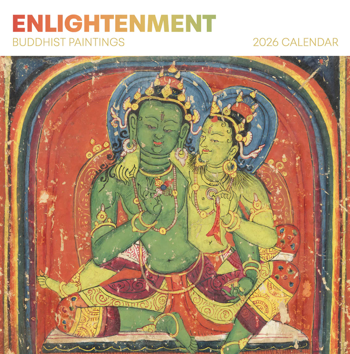 Enlightenment: Buddhist Paintings 2026 Wall Calendar