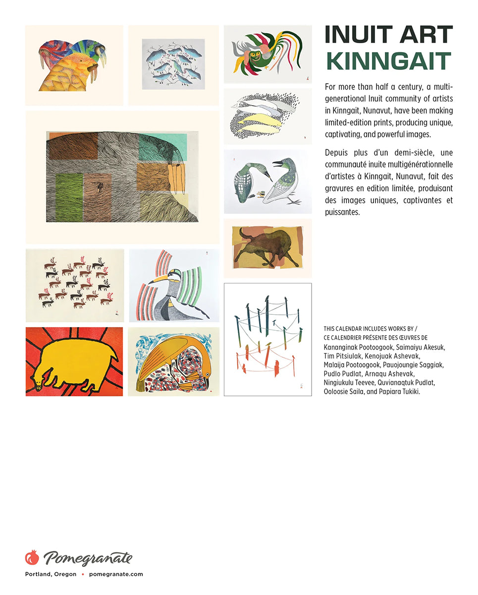 2026 Inuit Art Mini Calendar