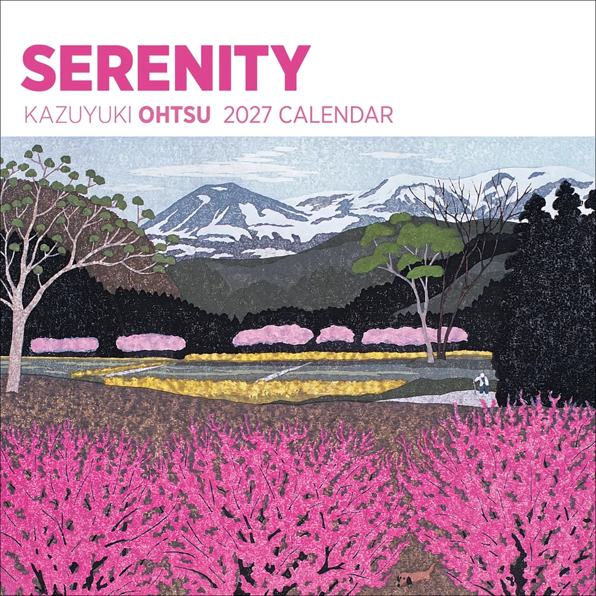 2027 Serenity: Kazuyuki Ohtsu Wall Calendar